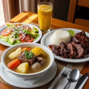 Almuerzo ejecutivo criollo
