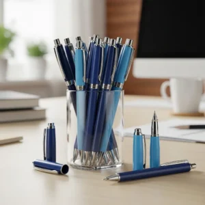 Bolígrafo azul pack 10