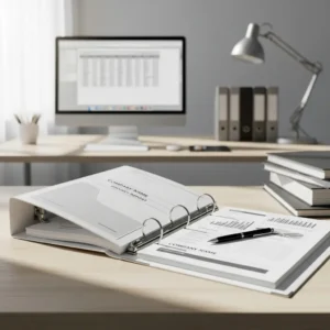 Carpeta archivadora A4