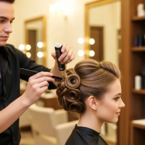 Peinado para ocasión especial