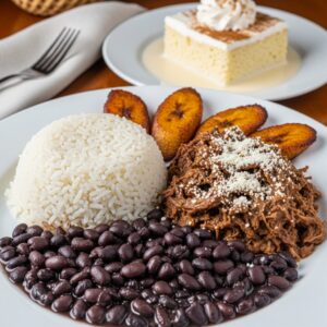 Pabellón Criollo + Postre Casero