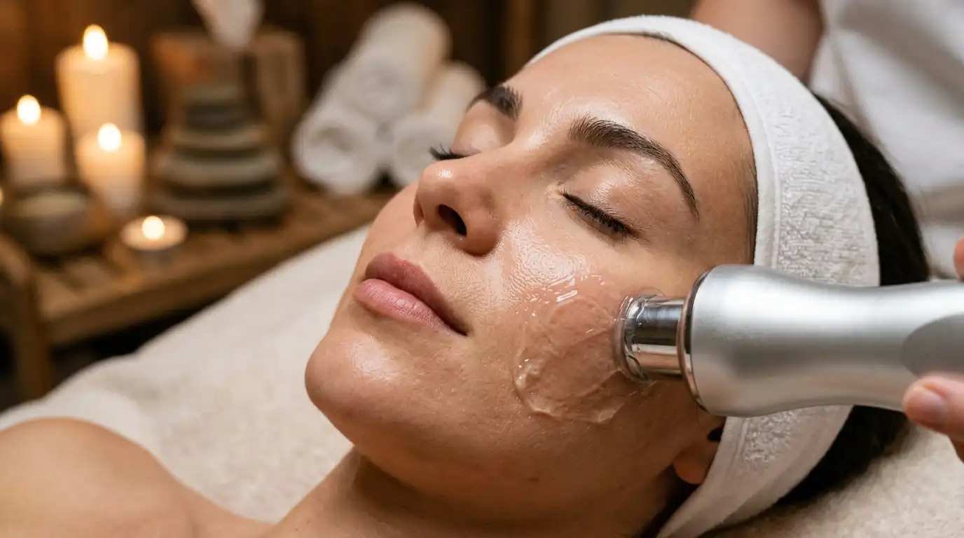 Tratamiento facial con radiofrecuencia