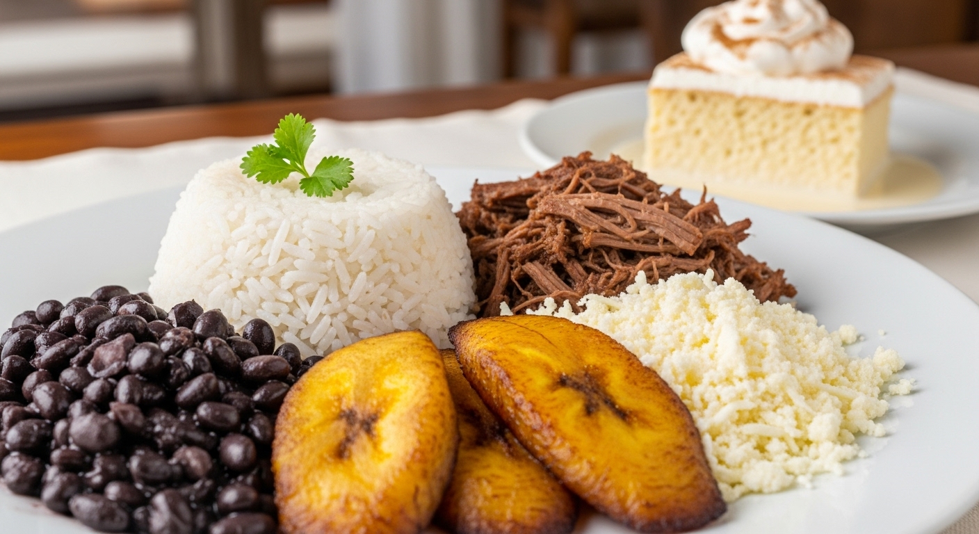 Pabellón Criollo + Postre Casero